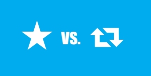 Favourite vs. Retweet